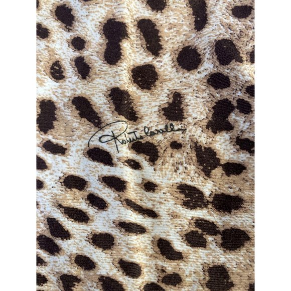 Roberto Cavalli Animal Print Skinny Jeans Natural - Picture 6 of 10